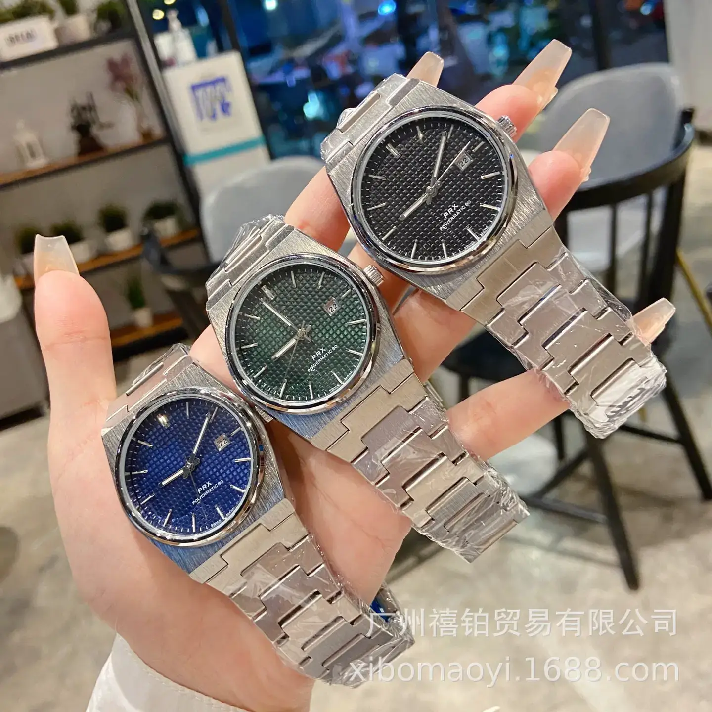 Counter Steel Band Prx Series Super Player Watch Men's Couple Women's Watch Calendar Simple Fashion Manufacturer Wholesale