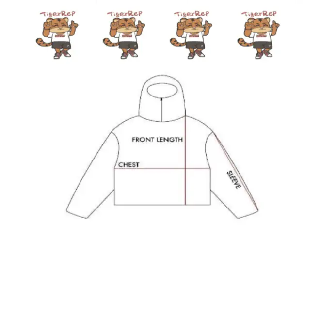 AK style custom thorny pattern hoodie