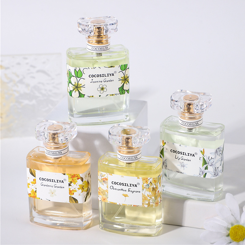 Cocosiliya Perfume Women's Floral Osmanthus Rose Lavender Gardenia Fresh and Elegant One Piece Drop Shipping
