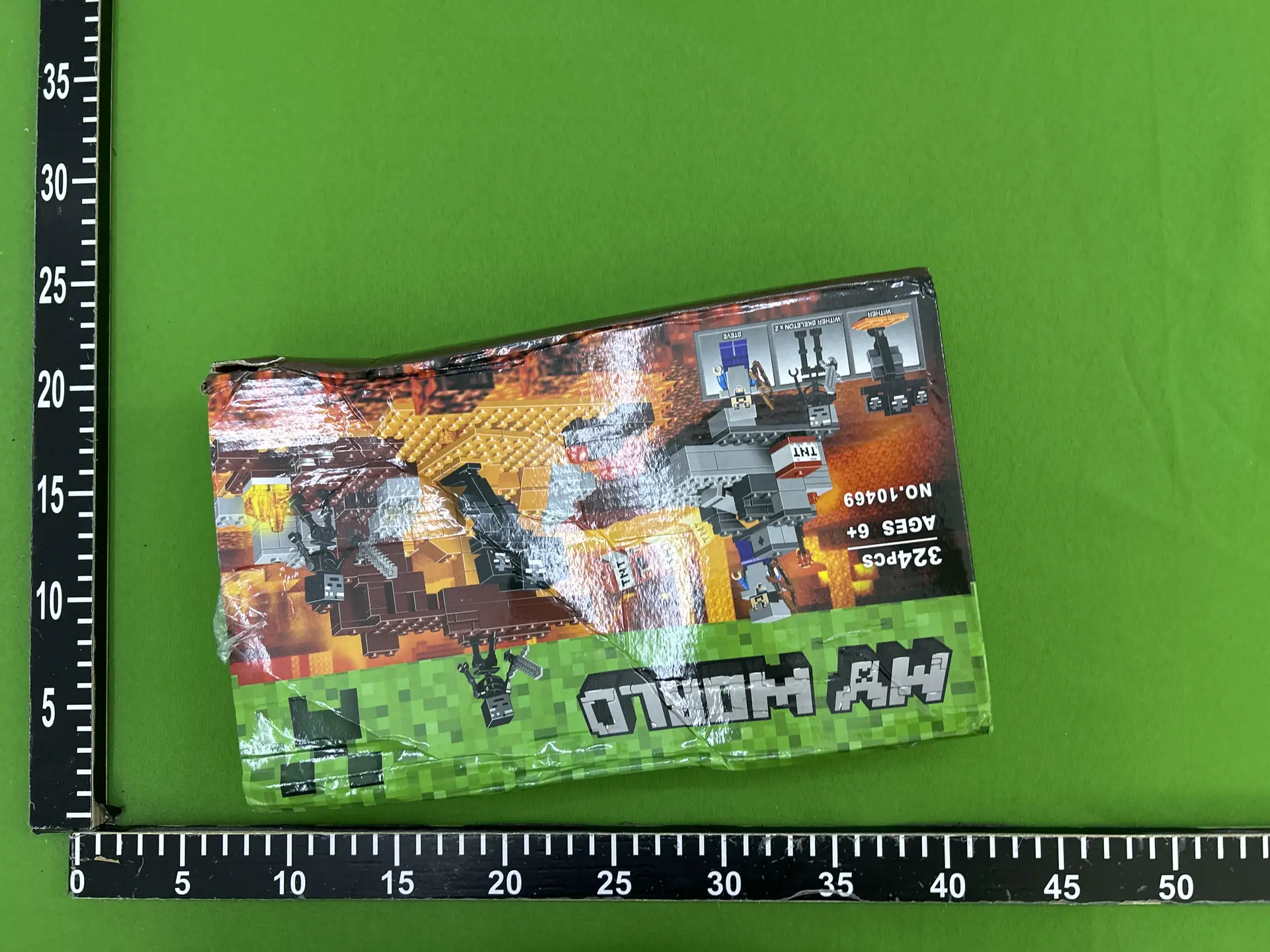 Chinese Building Blocks Minecraft 21126 Nether Wither Wizard Children's Assembly Toys Boys' Toys 10469