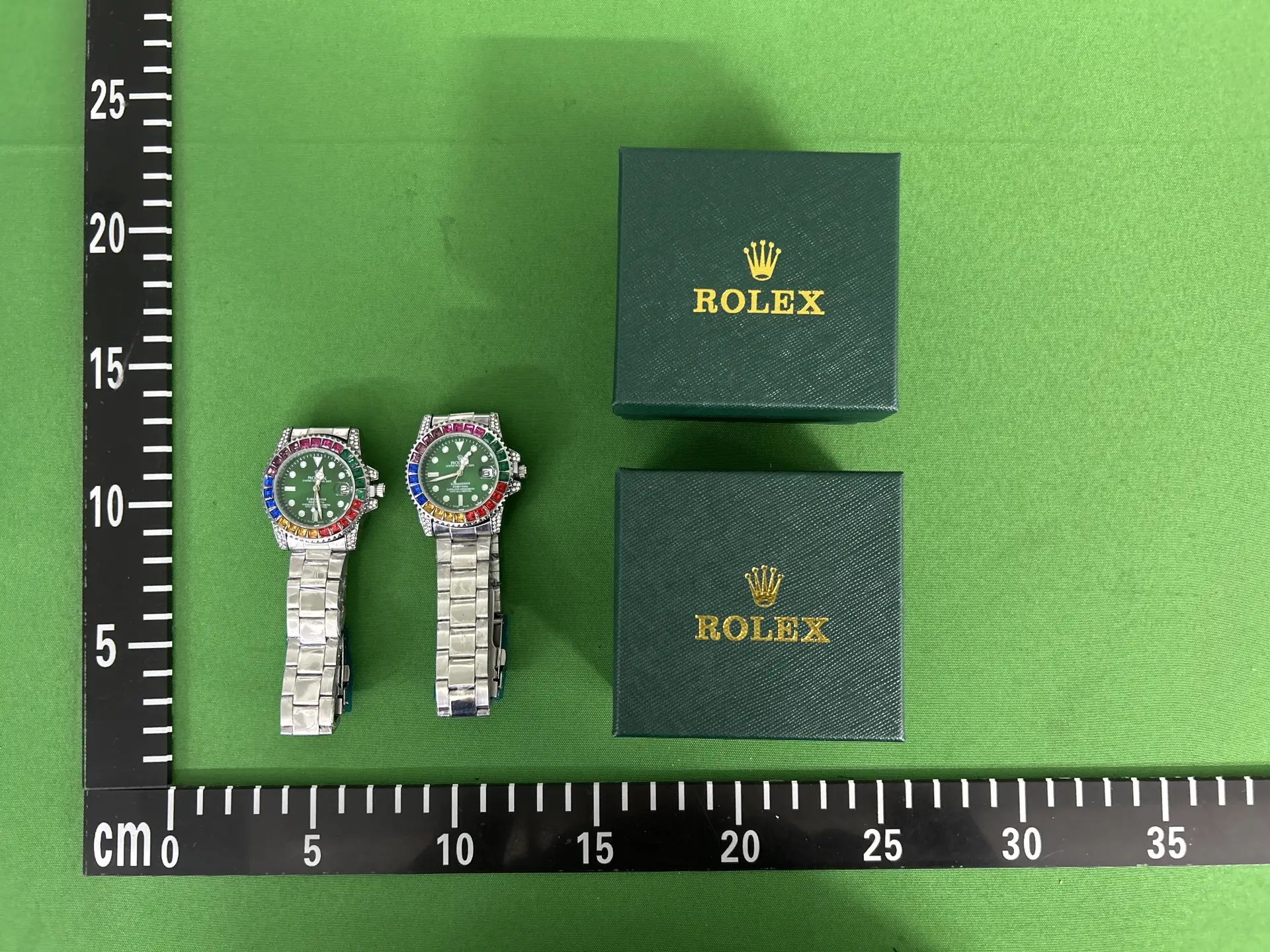 Rolex Submariner Diamond Bezel Green Dial