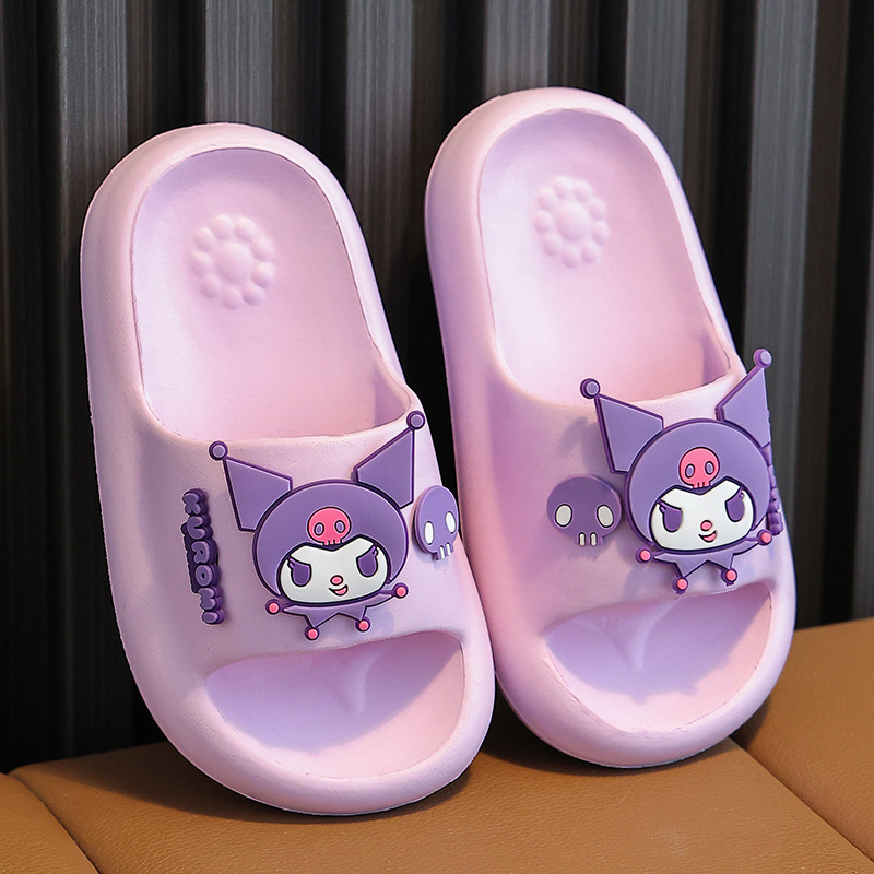 Sanrio Children's Slippers, Non-Slip, Odorless, Silent, Summer Indoor and Outdoor Home Parent-Child Cartoon Slippers