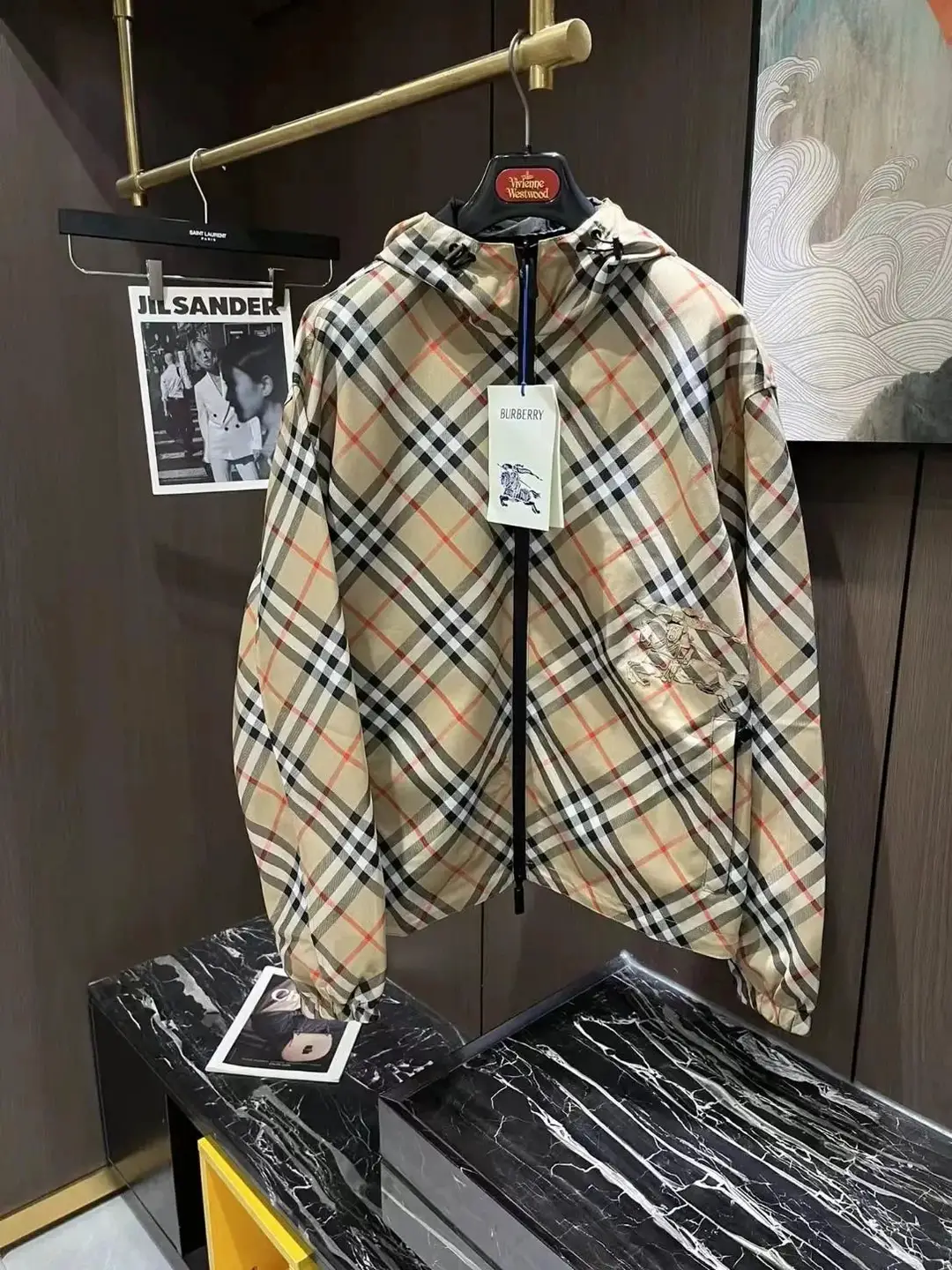 G322025春季双面男士连帽外套gb-OB