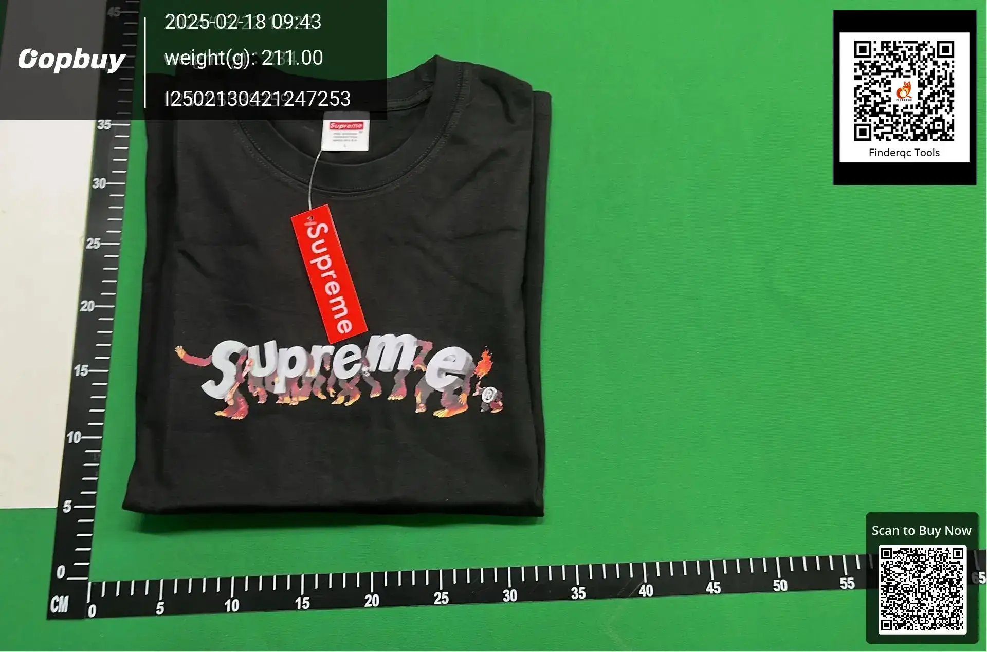 Cross-border Street supreme American Fashion Brand BOX Short-sleeved Milan Cross Classic Letter T-shirt Loose for Men and Women