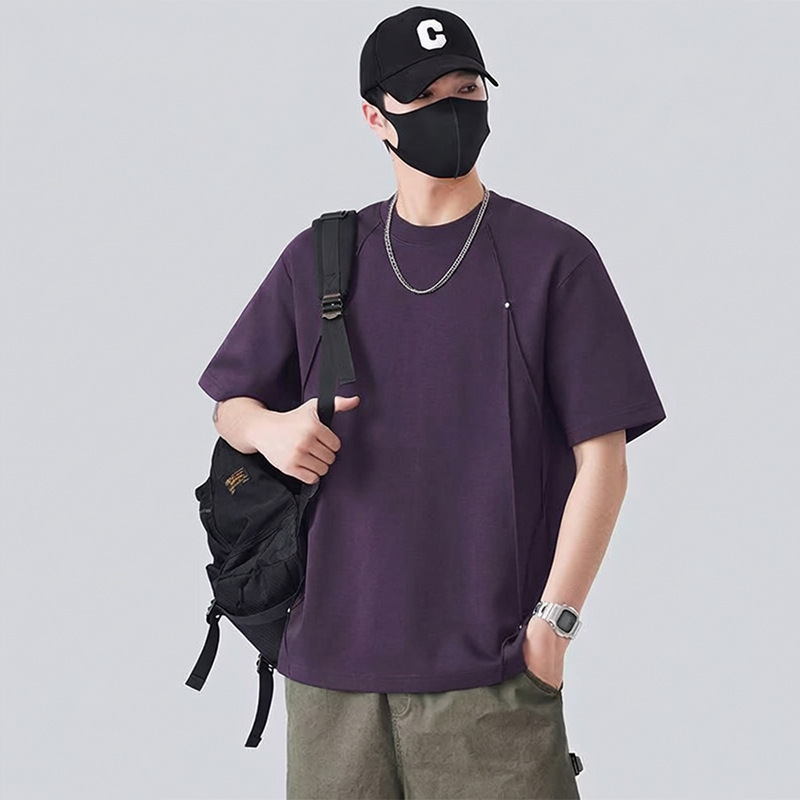 2026 Summer New Short-Sleeved T-Shirt for Men, Simple T-Shirt for Men, Versatile Casual Half-Sleeved Top for Teenagers