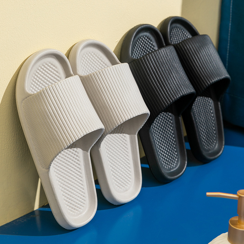 Eva Slippers for Women's Home Indoor Non-Slip Bathroom Bathing Soft Bottom Hotel Slippers Summer Men's Wholesale