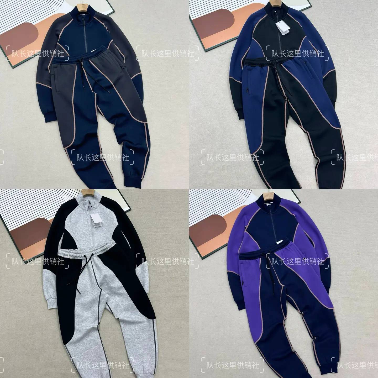 Sports Suit for Men, Spring and Autumn 2025 New Style, Casual Sweatshirt Jacket, Running Fitness Suit, Two-Piece Set