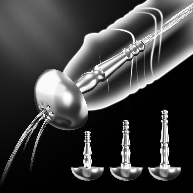 Shower Horse Eye Stick Carrying Hollow Urethral Stick Pull Bead Horse Eye Stick Urethral Expander SM Sex Supplies