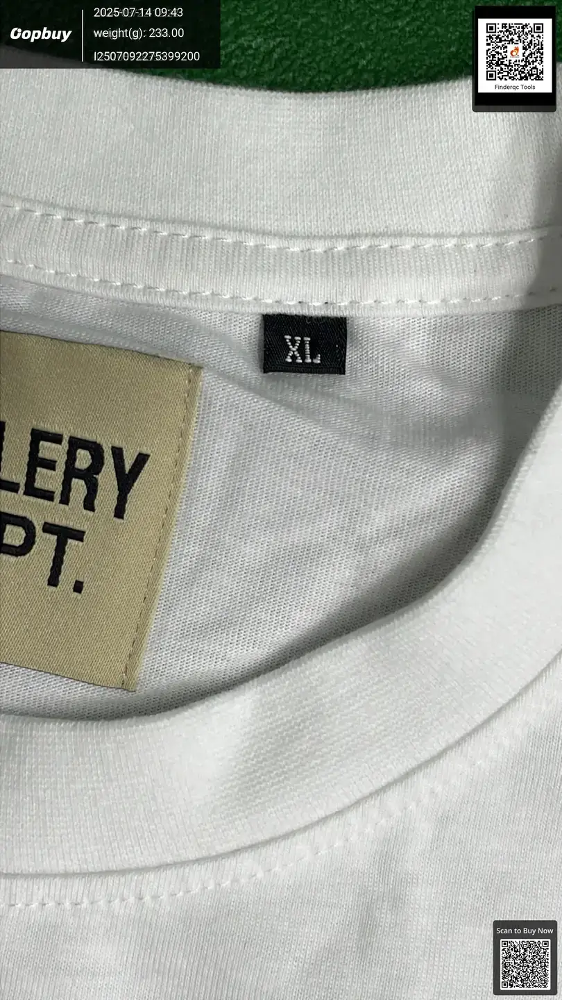 GALLERY DEPT. Classic Logo Short Sleeve T-Shirt