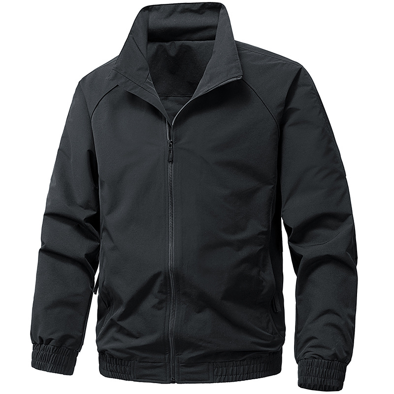Cross-Border Special Edition Casual Sports Jacket for Men, New Spring and Autumn Style, Loose Fit, Versatile Baseball Collar Coat for Young and Middle-Aged Men