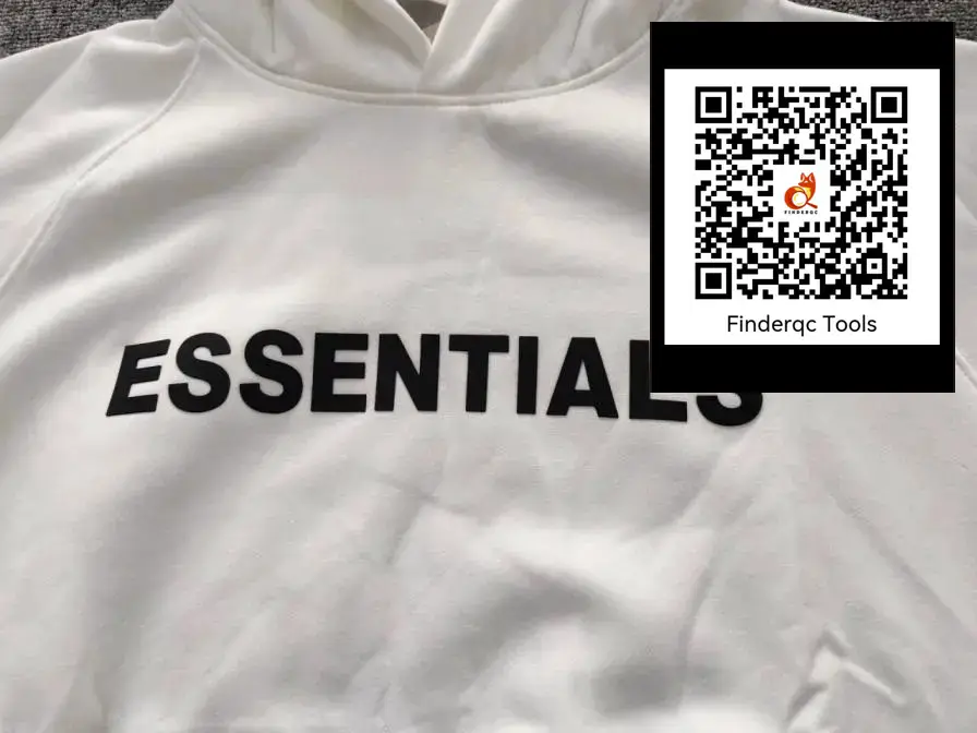 FEAR OF GOD double thread Essentials trend new chest LOGO pressure glue hooded sweater FOG