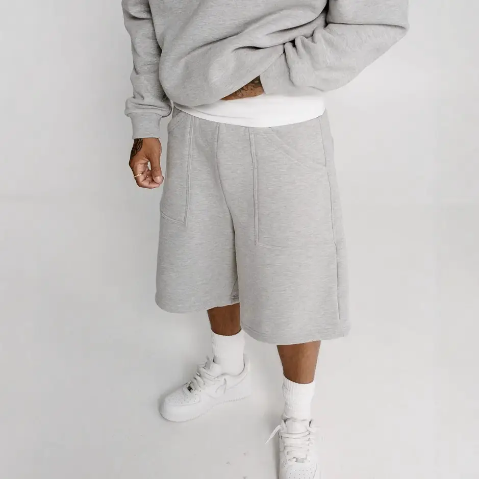 European and American Cross-Border Shorts Men's 2025 Street Simple Sports Versatile Loose Five-Point Pants Short Casual Pants Amazon