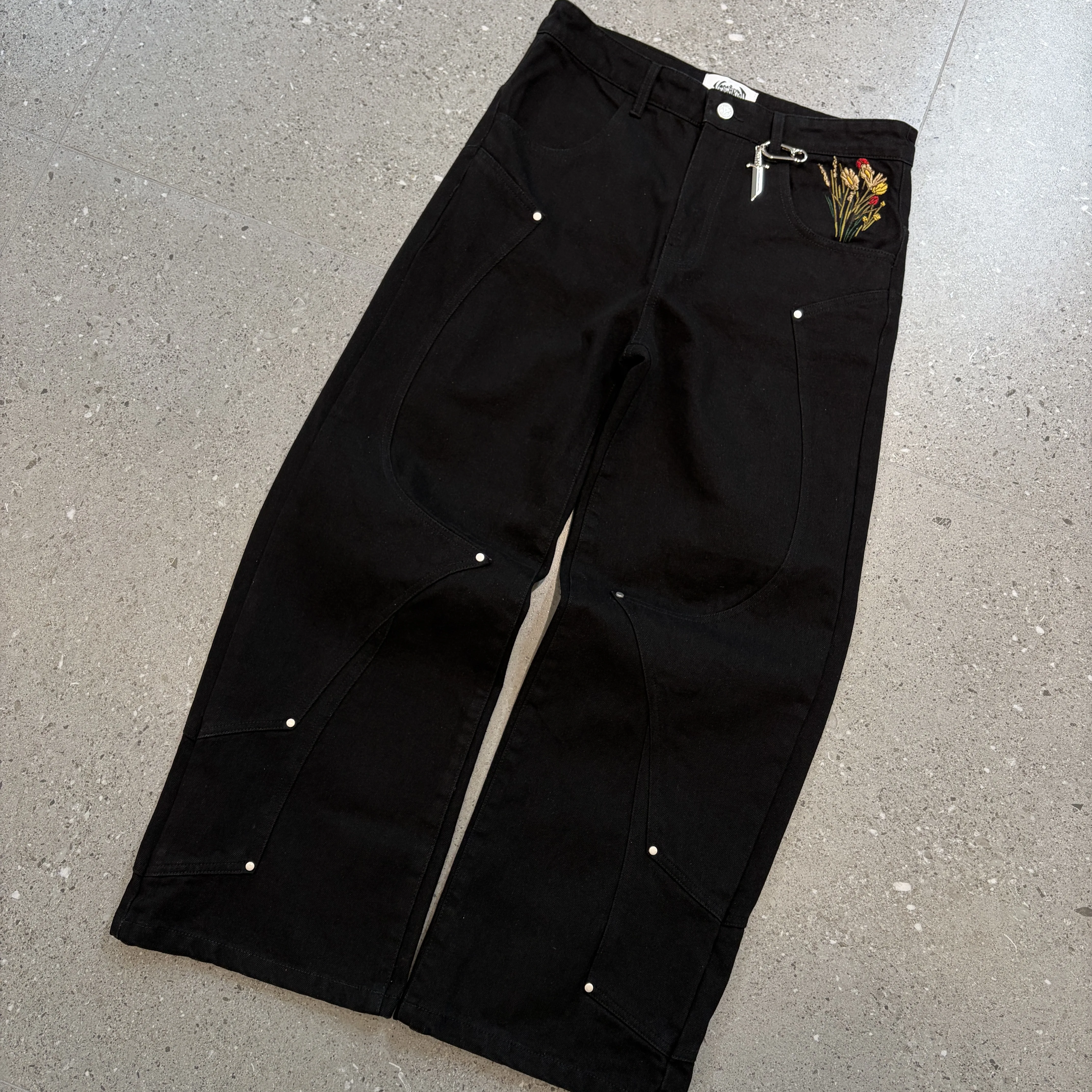 Flower Knight Jeans
