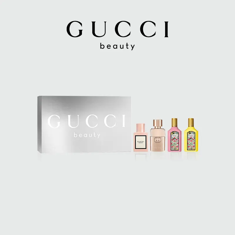 [Official Authentic] Gucci Mini Luxury Women's Perfume Holiday Gift Box Gardenia Fragrance