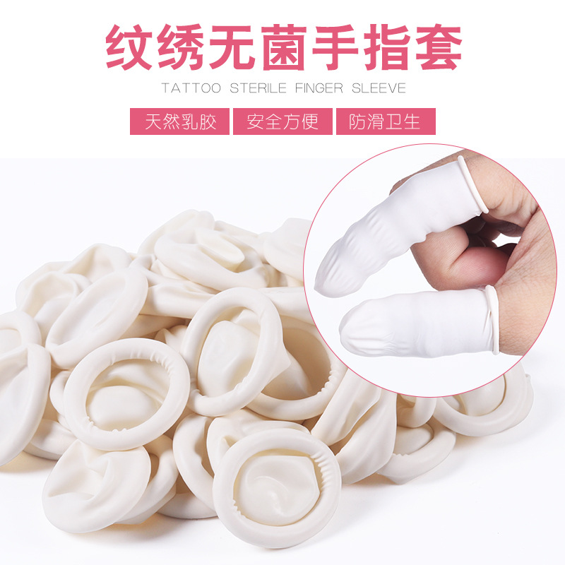 Tattoo sterile finger set tattoo eyebrow color tool nail art disposable industrial dust-proof Finger Set tattoo supplies
