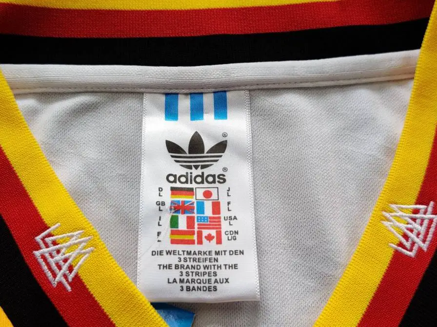 Adidas Germany 1994 Retro Home Jersey