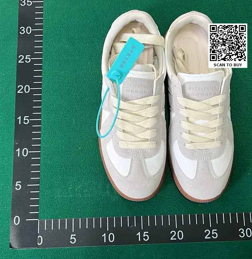 High Version MM6 Ma Girard Training Shoes Women's Casual sneaker Couple Shoes Flat Small White Shoes Forrest Gump Shoes Board