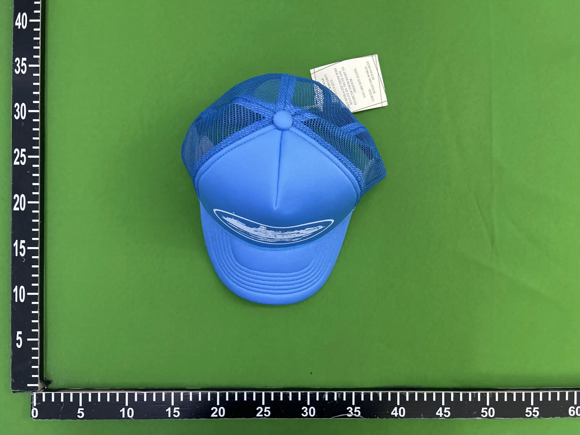 Blue Mesh Trucker Hat