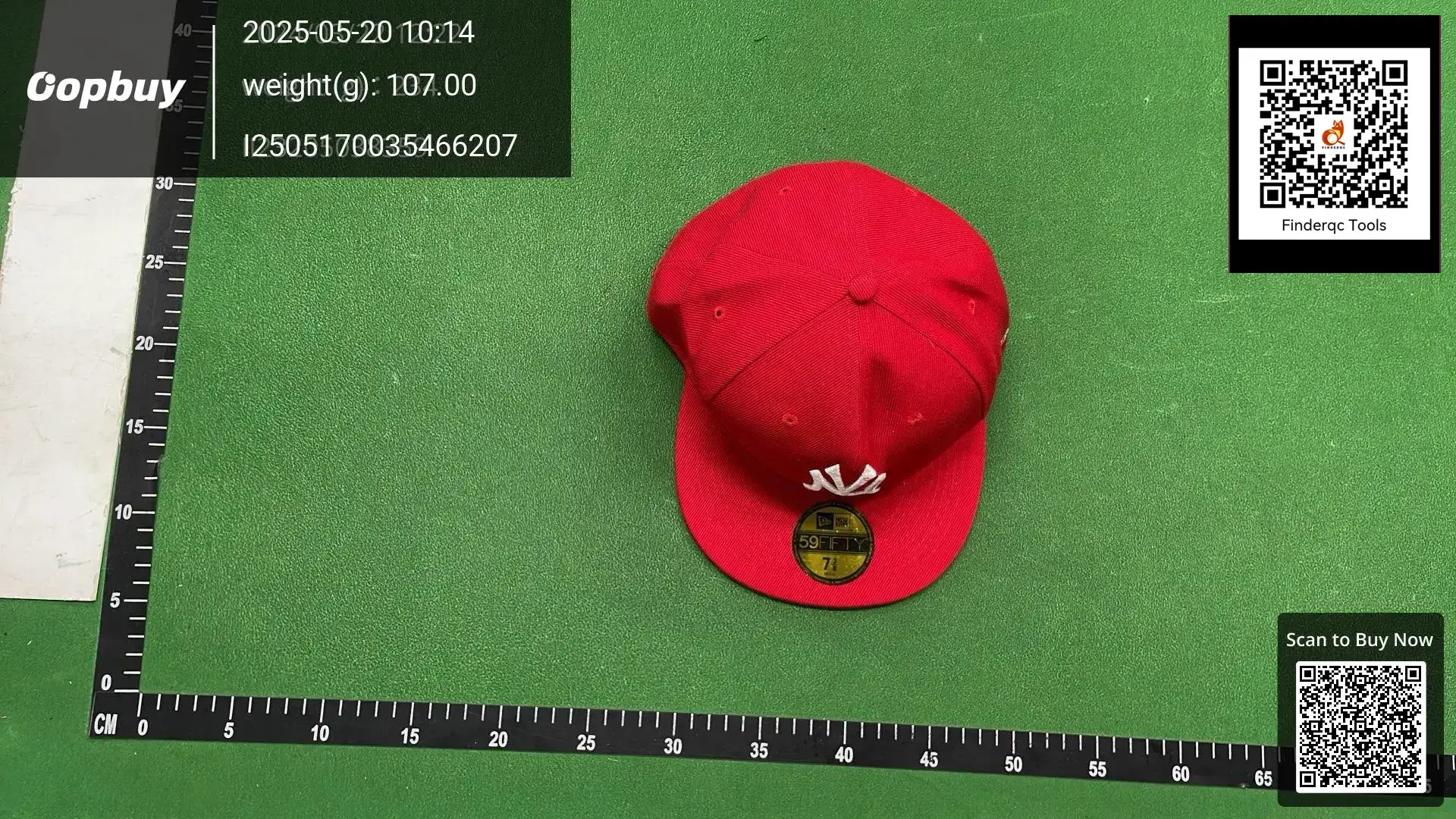 New Era 59FIFTY Fitted Hat Red