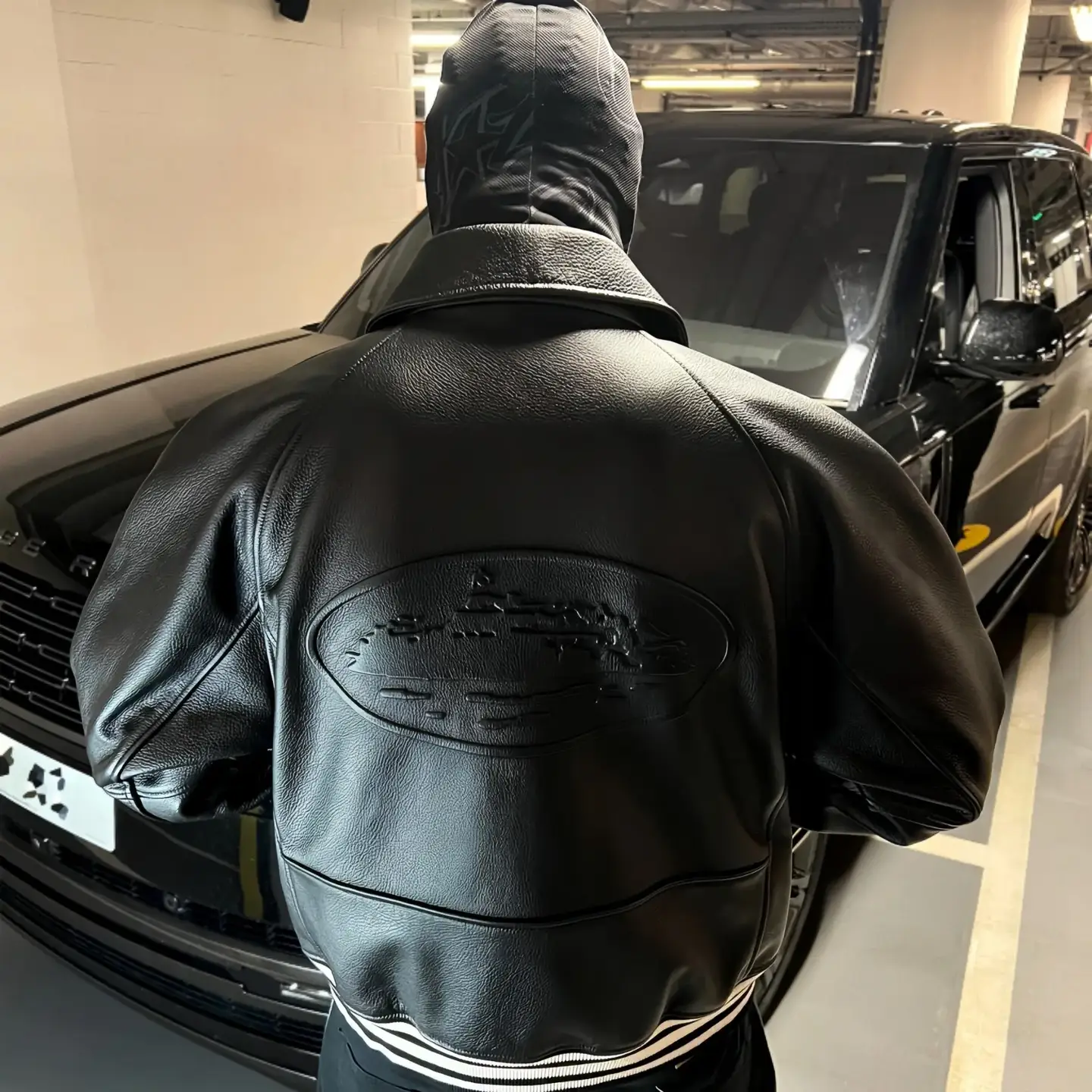 Correct version CRTZ Alcatraz American street PU leather cotton-padded jacket West Coast locomotive short wide trendy jacket jacket