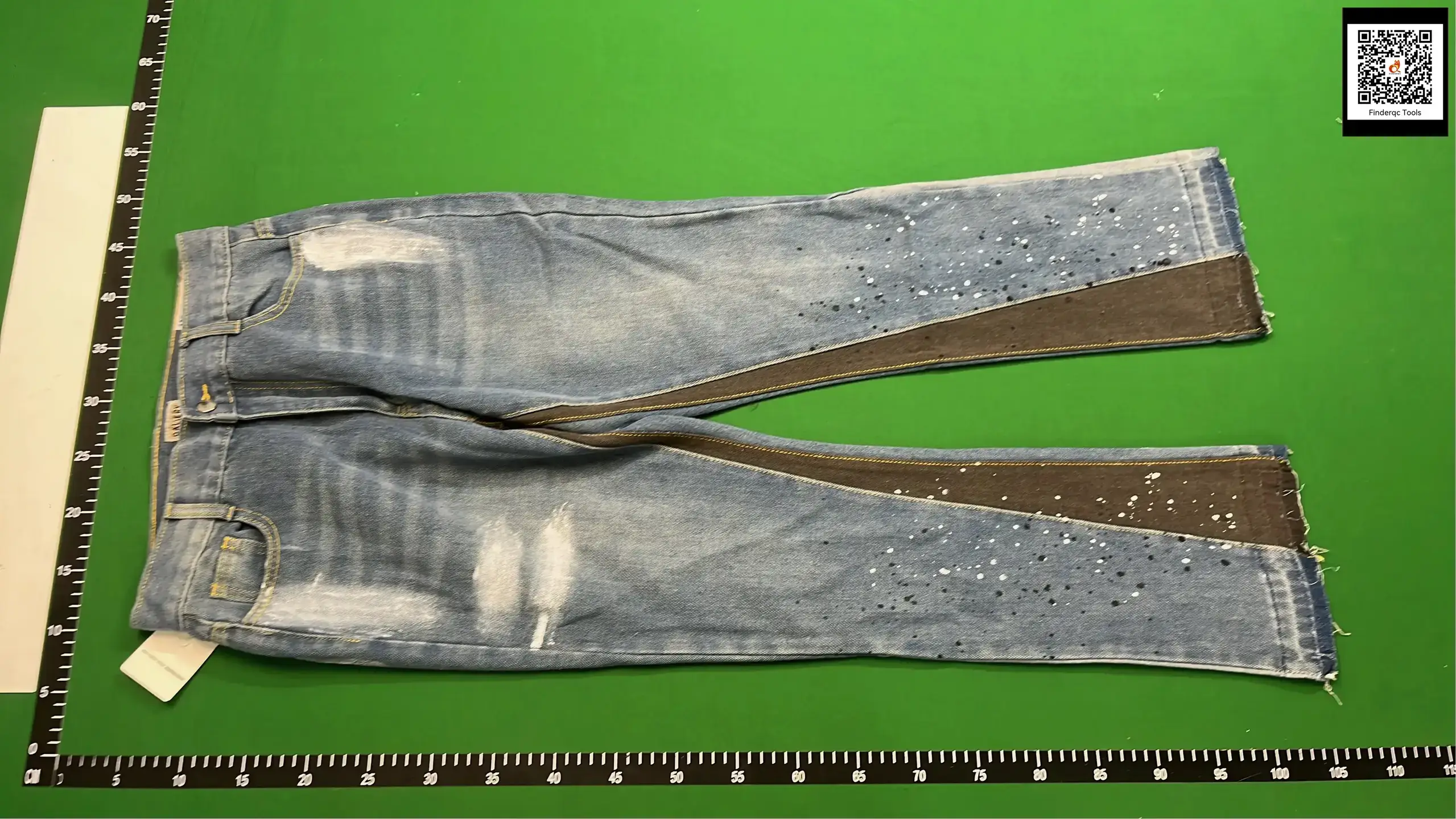 2024 Spring and Autumn New Vintage Old Ink Zipper Cardigan Trendy High Street Straight Leg Denim Pants for Men and Women