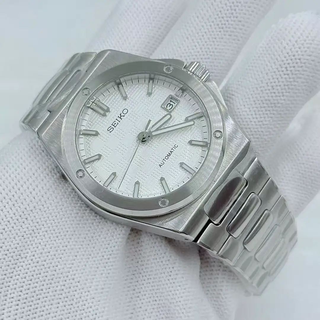 Compatible with NH35 watch case with sapphire glass