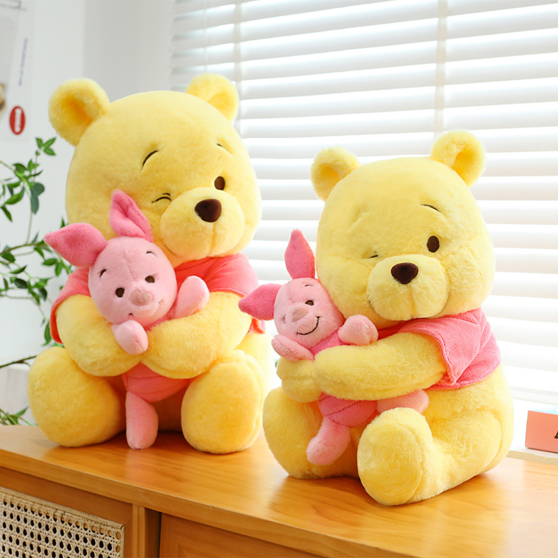 New Cross-border Cartoon Pig Pooh Pooh Bear Plush Toy Doll Cute Gift for Girls