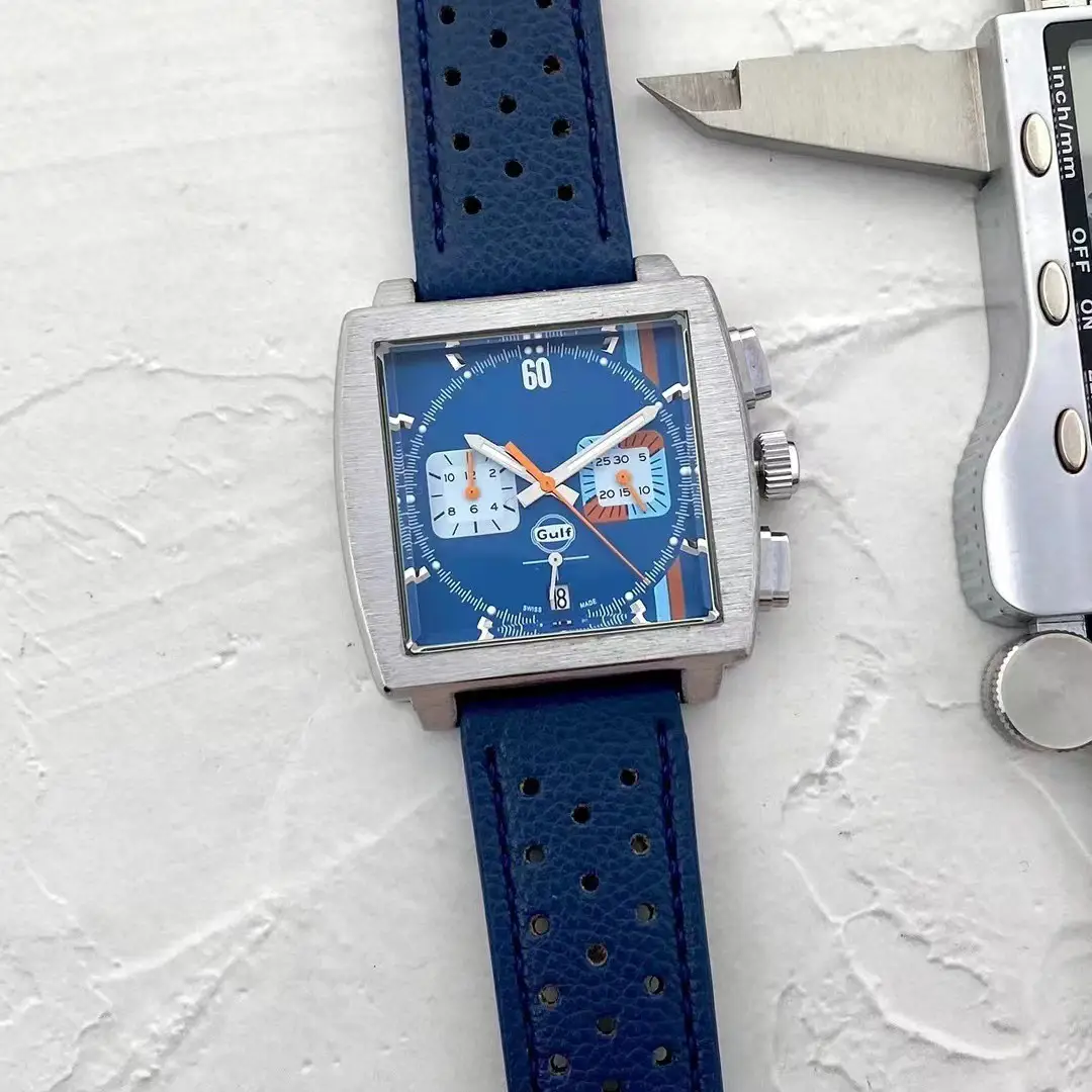 Independent column ten thousand brand men's leisure fashion belt multifunctional quartz waterproof watch factory wholesale generation