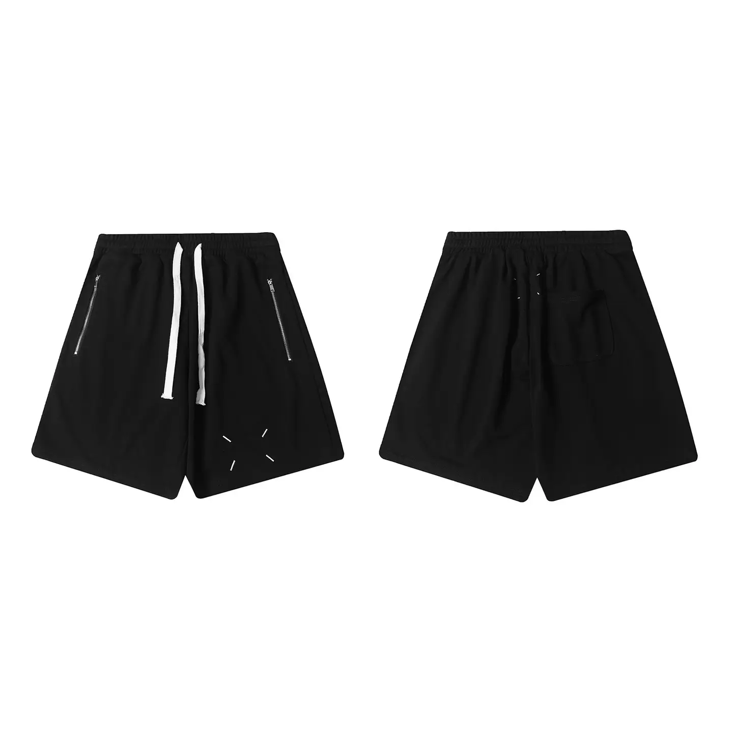 Men's Pure Cotton Straight Loose Shorts Summer Casual Sports Pants