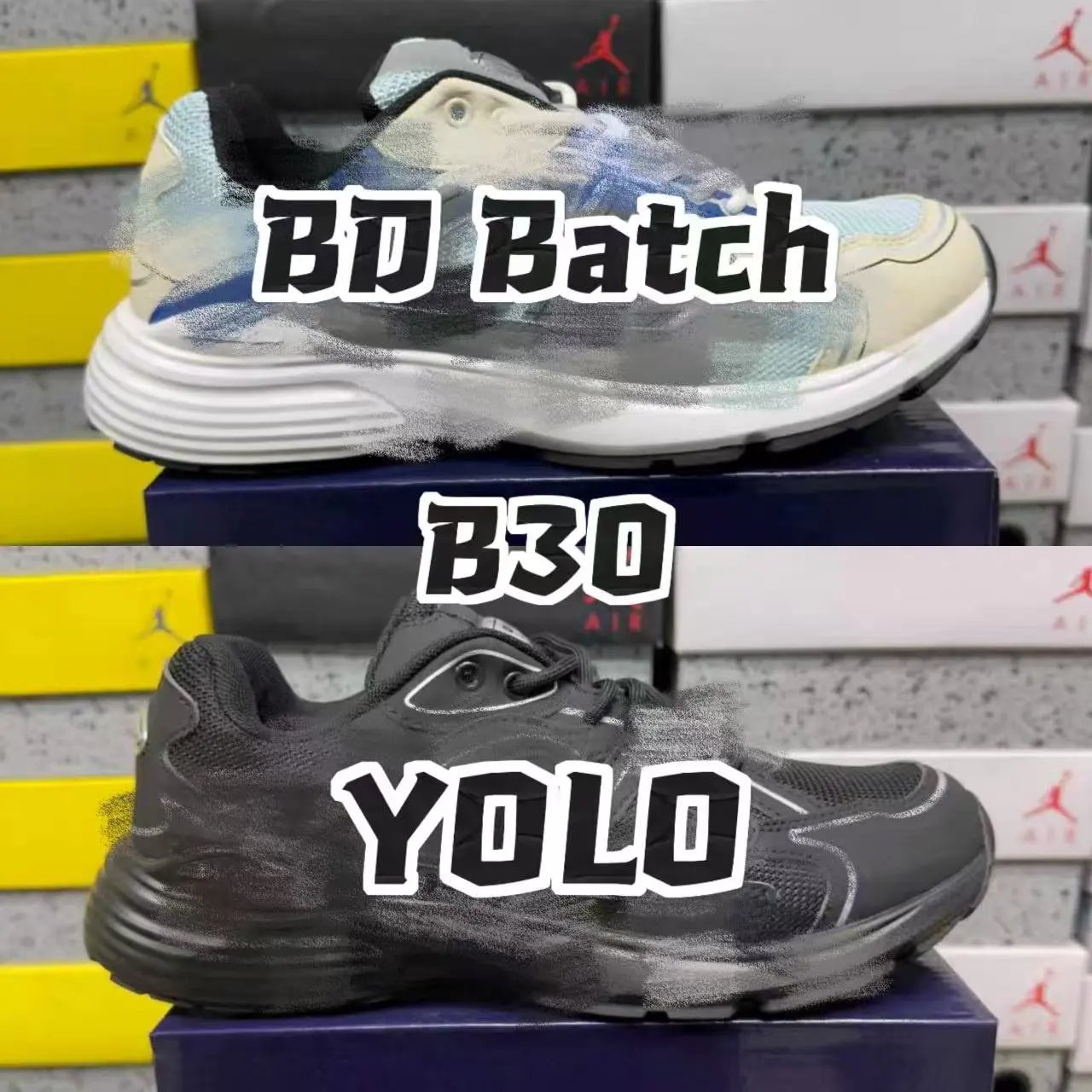 [BD version] B30 CD shoe budget batch/ Foto QC de WEIDIAN na Qualit.ly