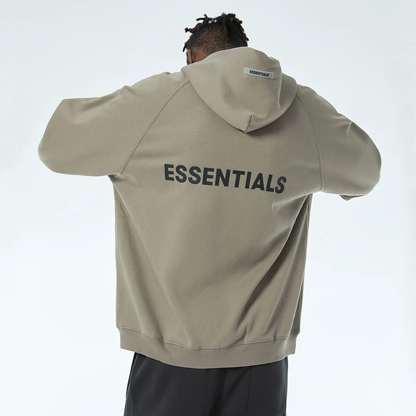 Official Flagship Store Essentials Sweatshirt Fleece-Lined Casual Loose Cardigan Pull Men's and Women's Jacket Trendy