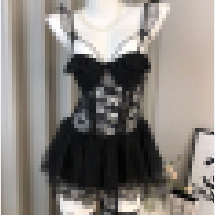 Gardenia Sexy Lingerie, Breast Pads, Push up to Look Bigger, Thin and Transparent Mesh Suspender Nightgown, High-End Passionate Sexy Suit 8084