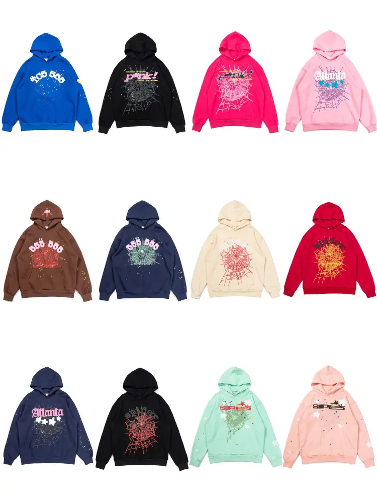 American tide sp5der hoodie Young thug same sweater men and women ins fall and winter hoodie