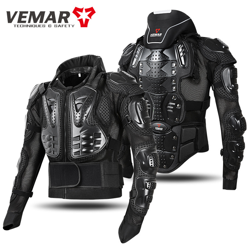 VEMAR Motorcycle Armor Riding Anti-fall Elbow Protector Off-road Motorcycle Chest Protector Armor Knight Equipment Male