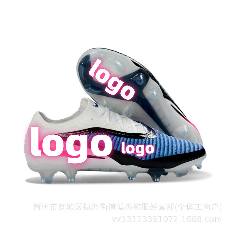 Putian Factory Wholesale Cross-Border Low-Top Phantom Gx3 Low-Top Fg Spike Soccer Shoes for Men and Women for Competition and Training