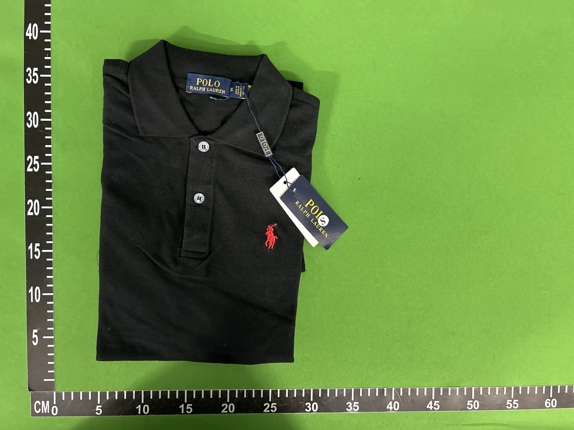 Polo Ralph Lauren Short Sleeve Black Polo Shirt