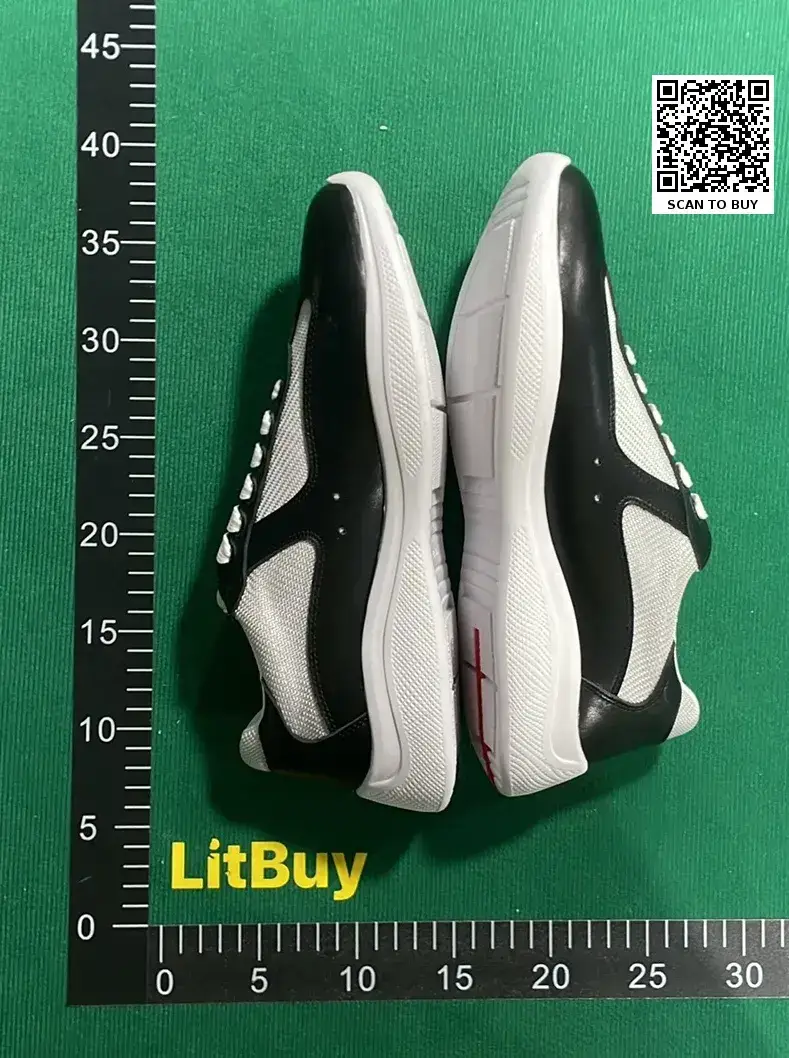 Prada Black White Sneakers