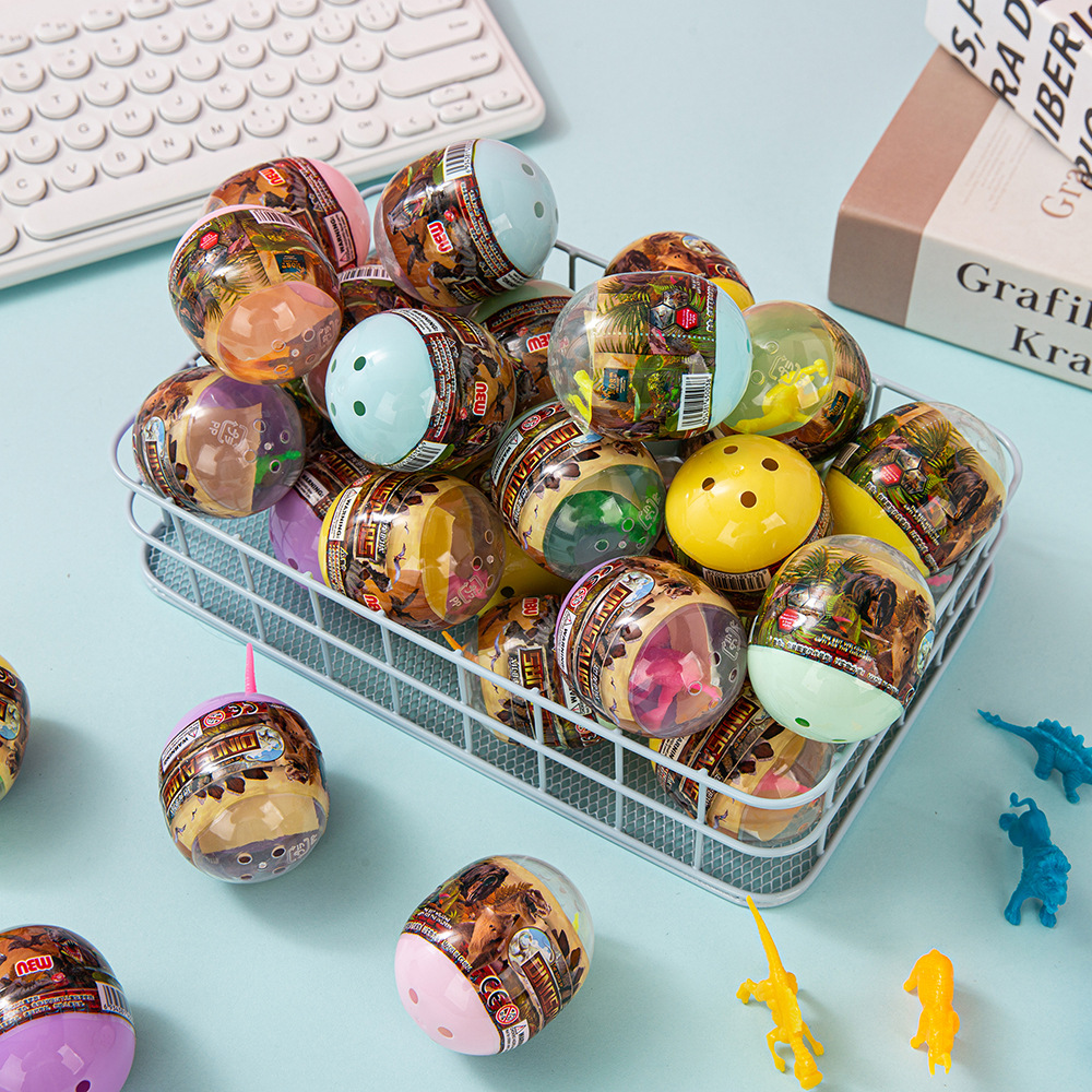 Easter Egg Shell Simulation Dinosaur Egg Disassembly Novelty Blind Box Gashapon Children's Toy Binary Prize Wholesale