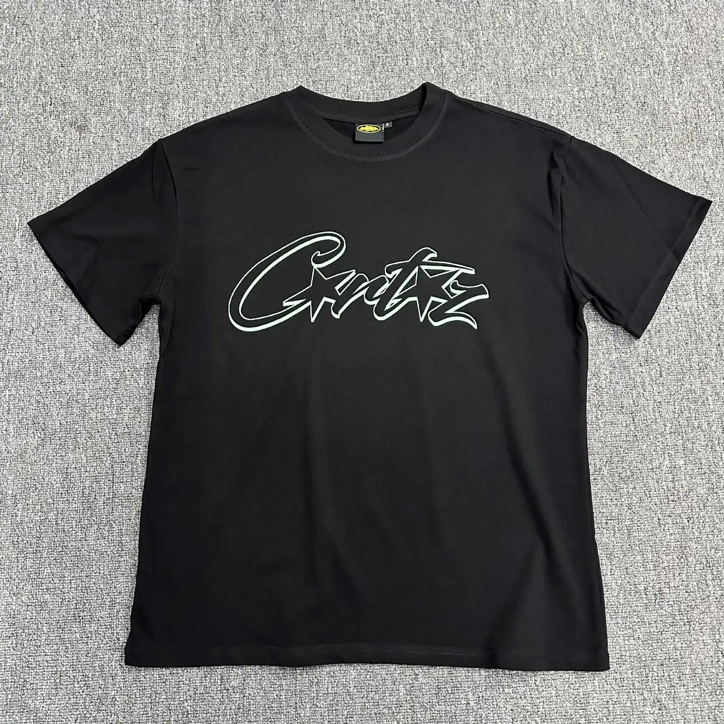 Cross-border Corteiz Alcatraz Island Explosions Short-sleeved Collection American Street High Street European and American Style Hip Hop Men's and Women's T-Shirt Tide
