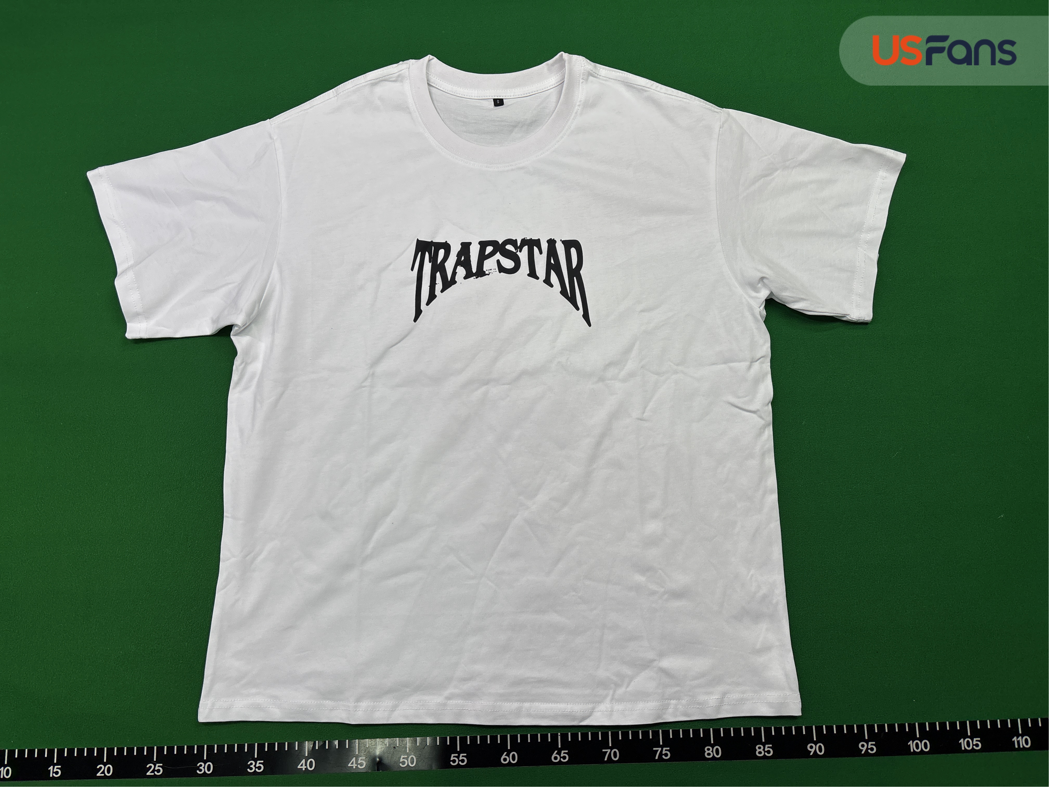Cross-Border Trapstar American Fashion Summer New Loose Casual Ins Street Male and Female Students Trendy Pure Cotton Short-Sleeved T-Shirt — QC-foto 2