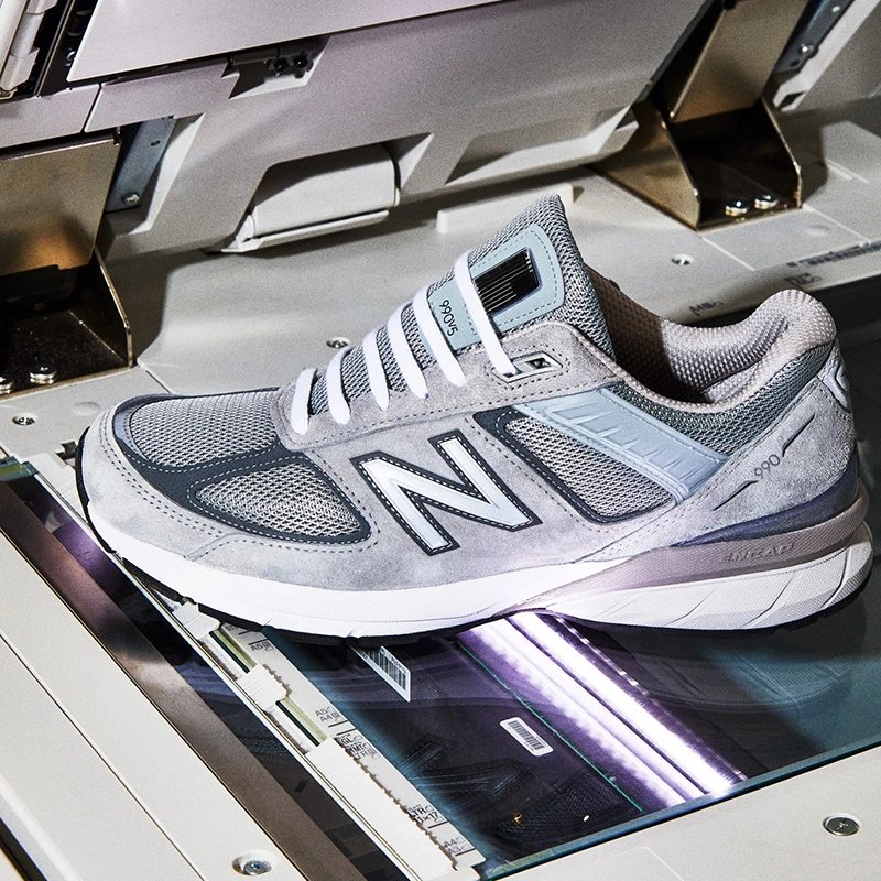 NEW BALANCE 990 V6 V5男女跑步运动复古鞋nb美产W990GL6 W990GL5