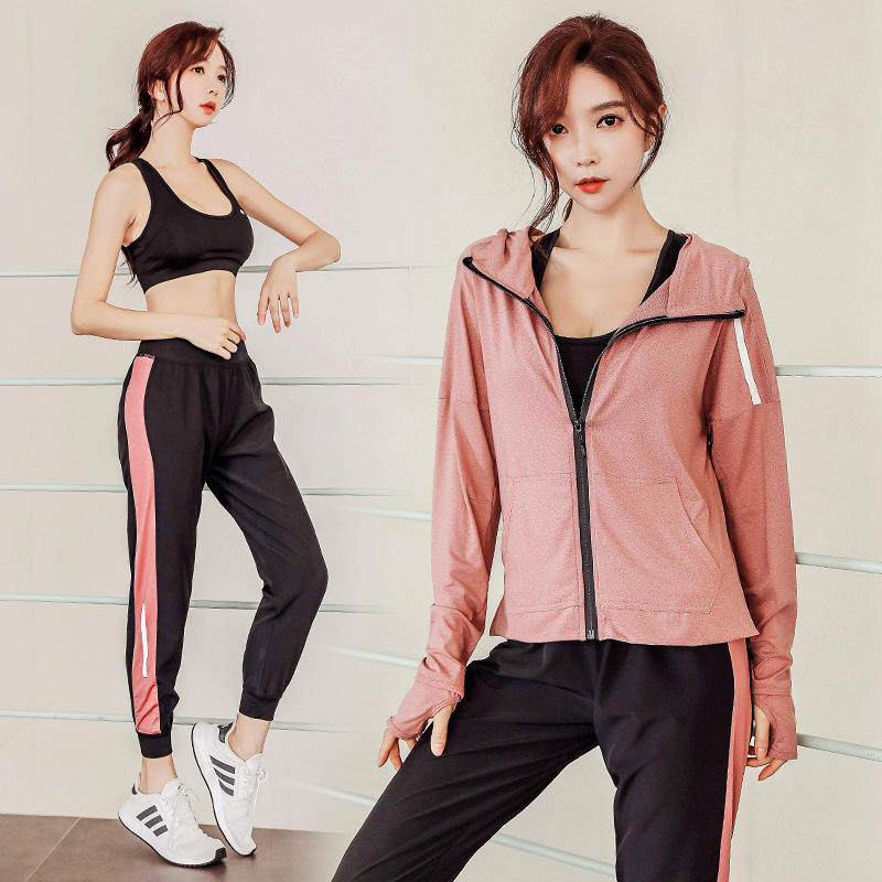 New Yoga Clothes Women's Long Sleeve Tight Slim Jacket Zipper Cardigan Top Professional Sports Running Fitness Suit