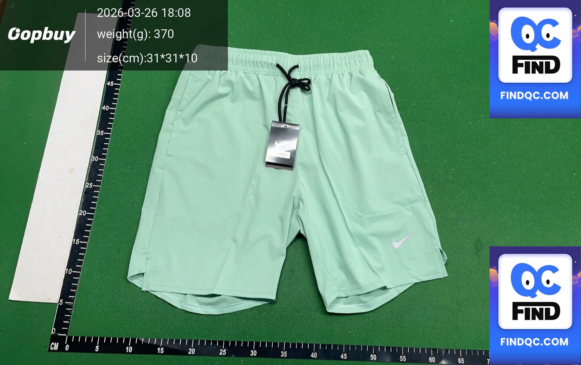 Nike Dri-Fit T-shirt and Shorts Set Mint Green QC