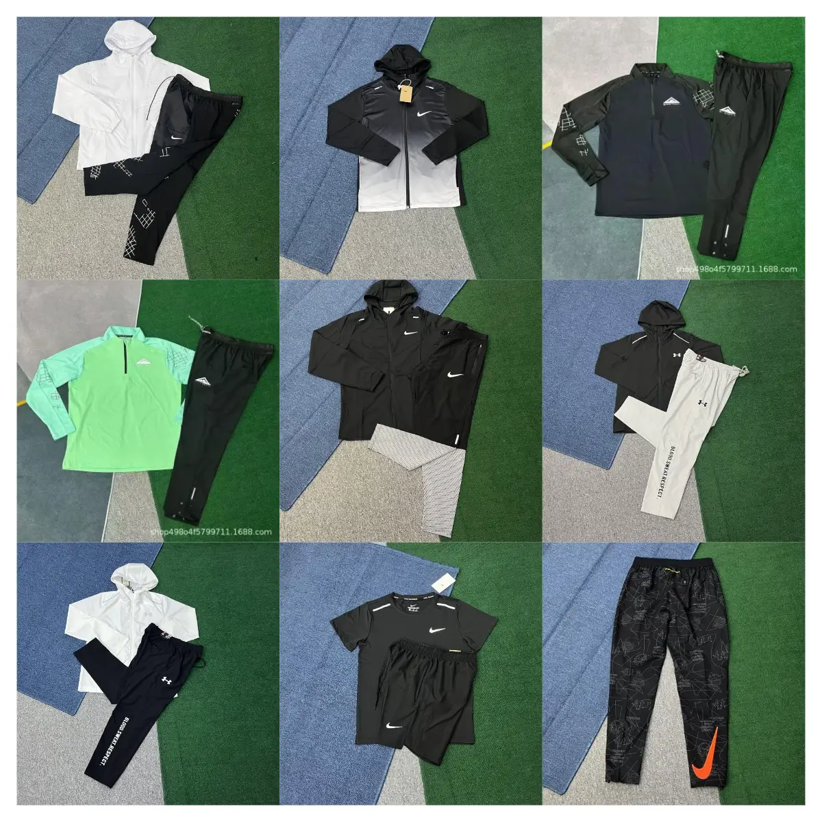 WQ1 速干防风夹克长裤冰丝套装春秋户外训练服WhatsApp+86 1811 0567354