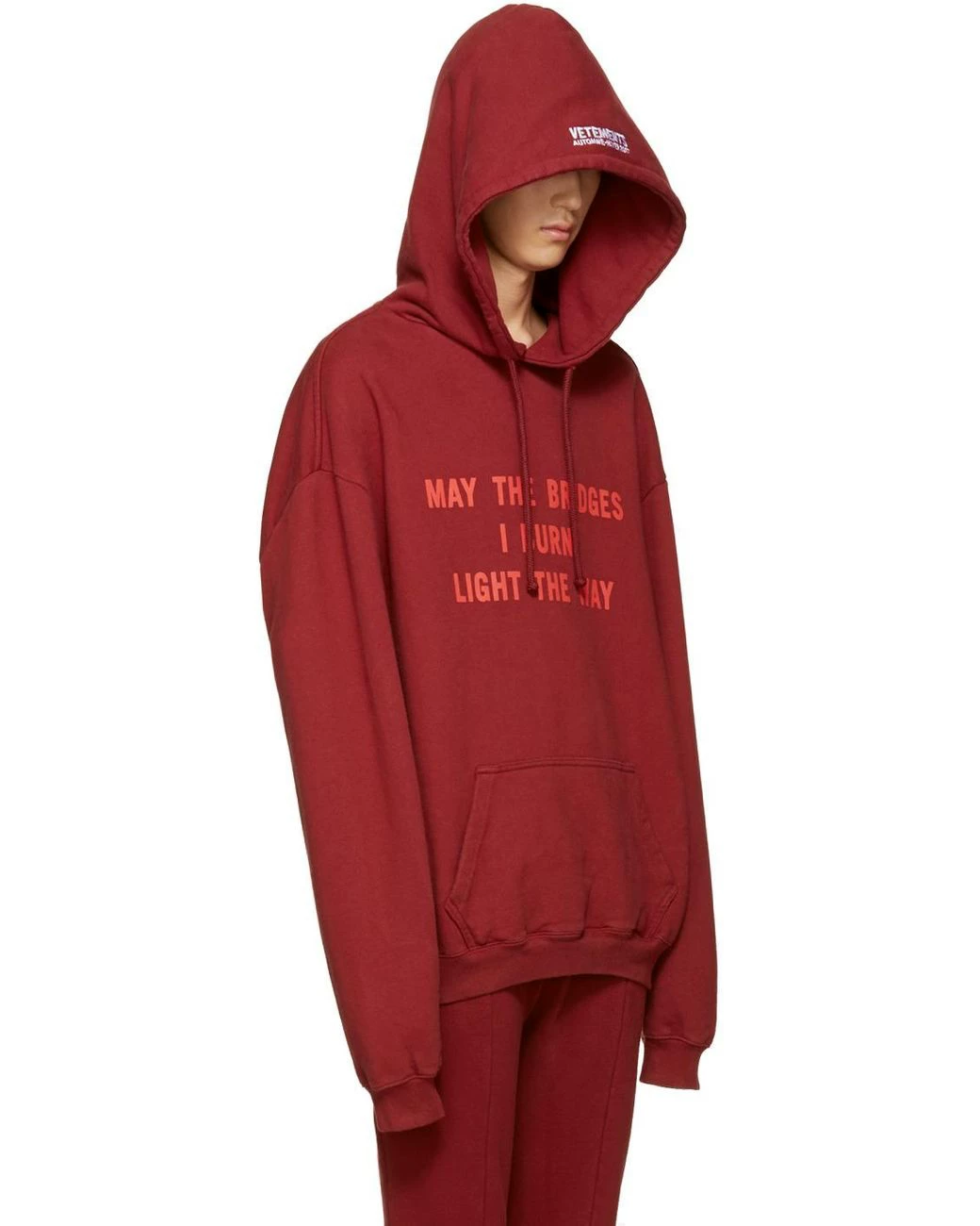 Top-tier batch KjiaMade VTM 2017 MTB Hoodie – "Burning Bridges" slogan embroidered hooded sweatshirt