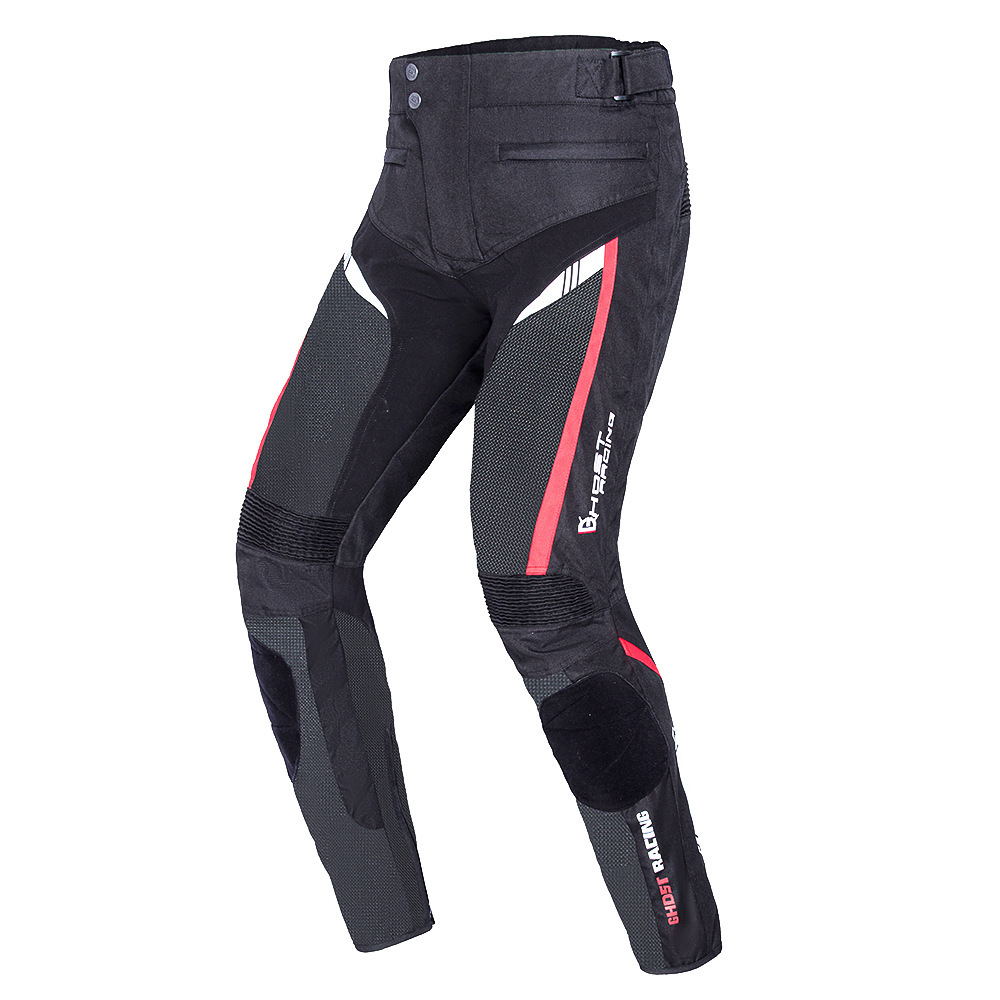 Motorcycle Anti-fall Riding Pants Summer Mesh Pants Racing Motorcycle Pants Men's Protective Pants Breathable Mesh Pants Casual Pants for Four Seasons