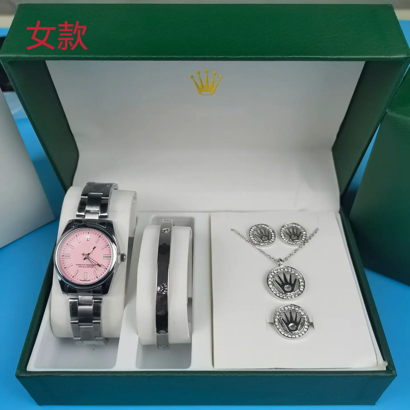 Rao five-piece fruit series steel band men and women couples watches foreign trade women's business leisure steel band watches wholesale