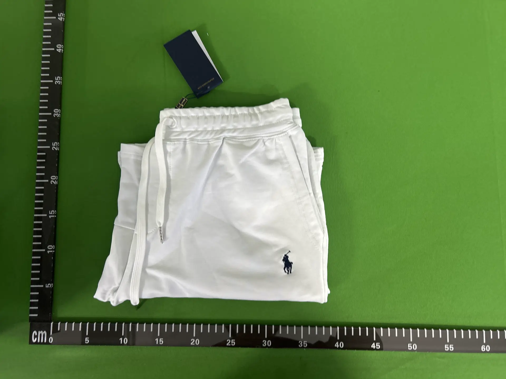 Polo Ralph Lauren White Swim Trunks