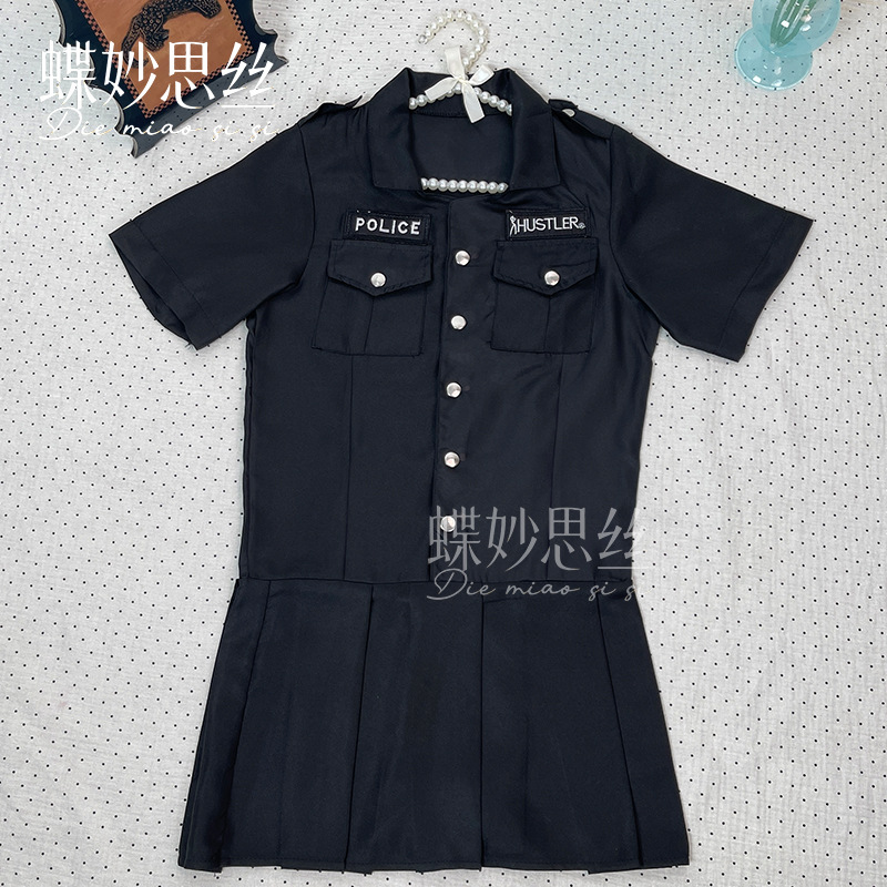 Butterfly Whisper Sexy Lingerie Pure Desire Style Instructor Role Play Jk Pleated Dress Home Uniform A163