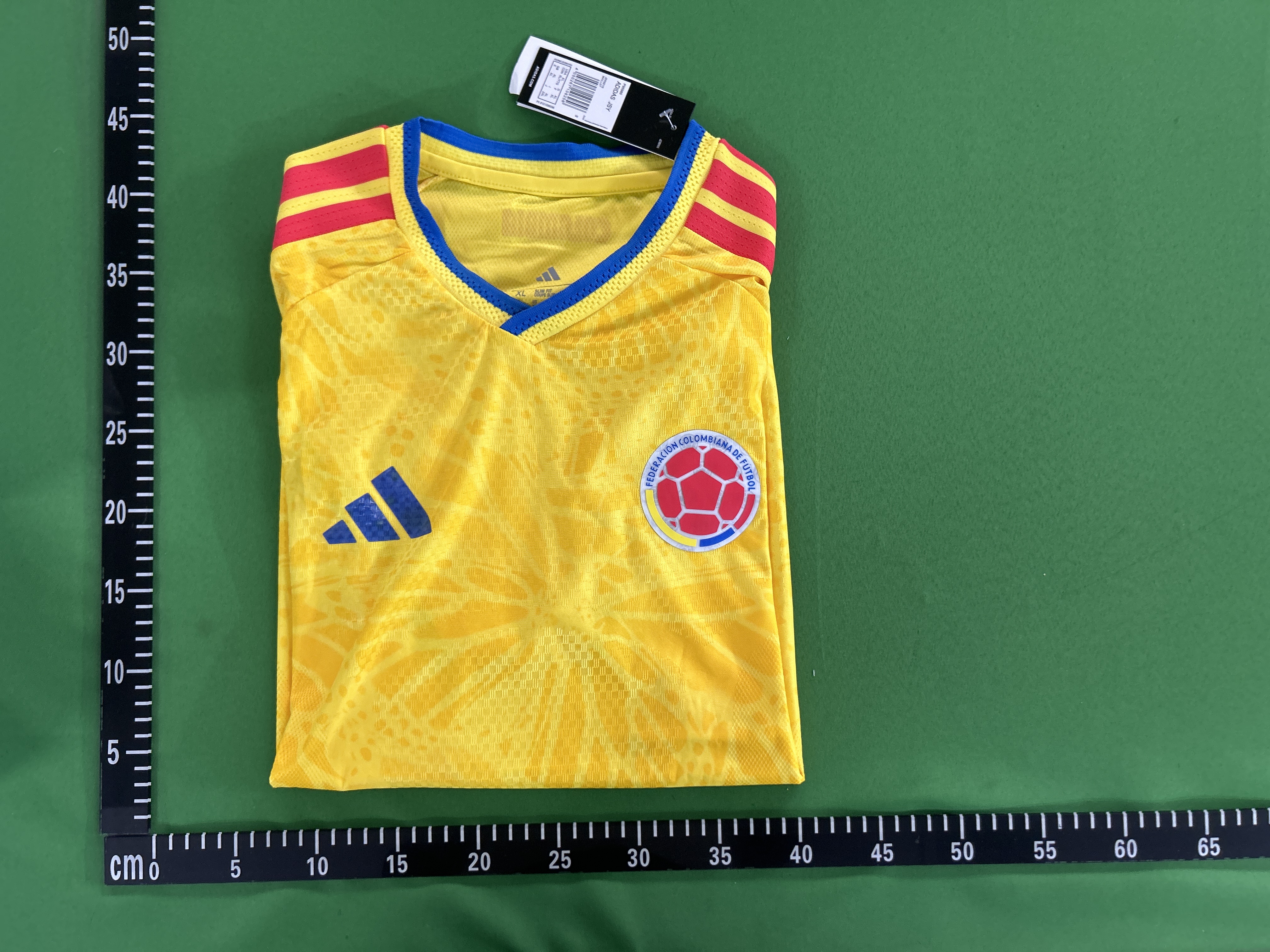 2026 World Cup Colombia Home Jersey No. 10 J Roy Suarez Diaz James Player Version